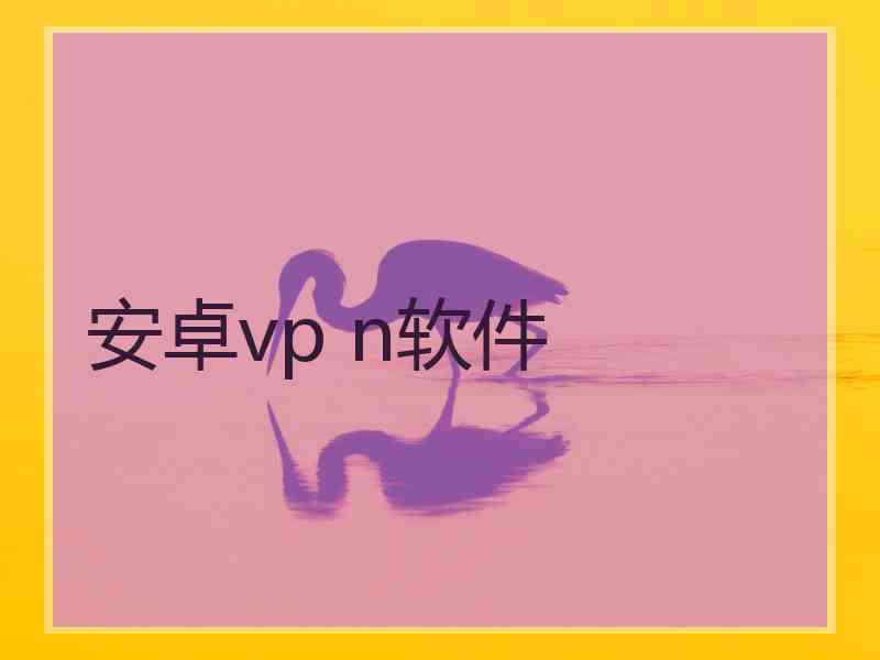 安卓vp n软件