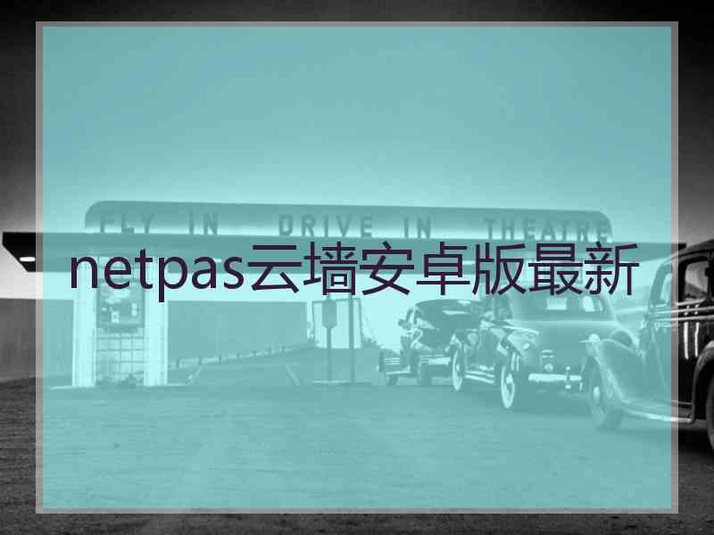 netpas云墙安卓版最新