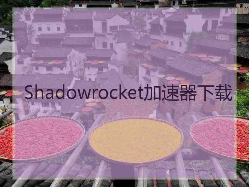 Shadowrocket加速器下载