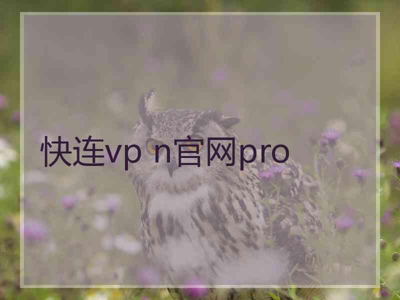 快连vp n官网pro