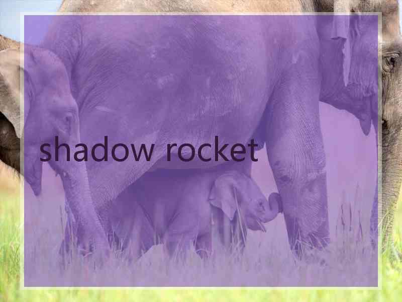 shadow rocket