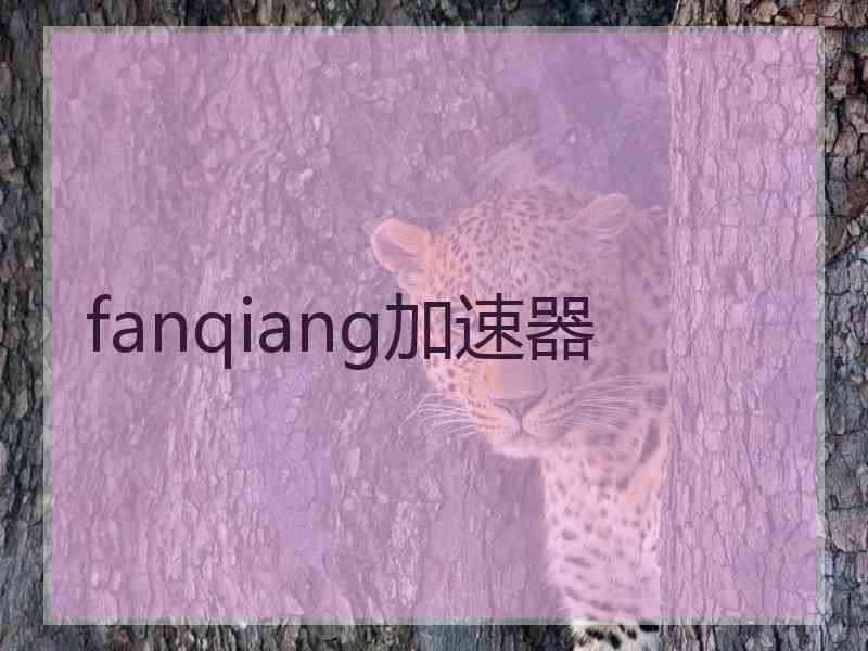 fanqiang加速器