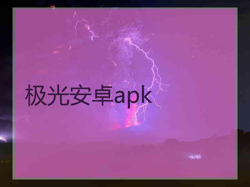 极光安卓apk