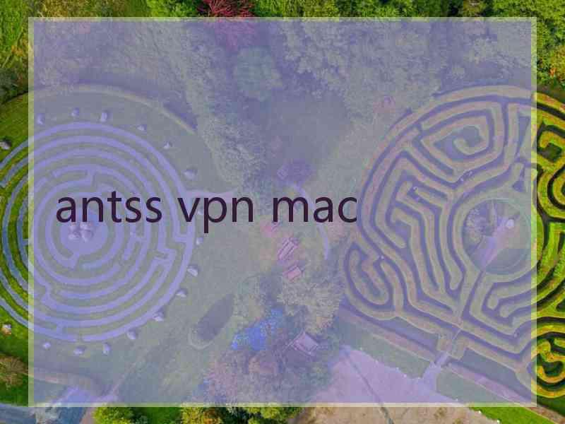 antss vpn mac