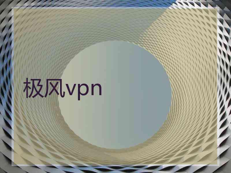 极风vpn