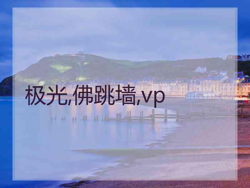 极光,佛跳墙,vp