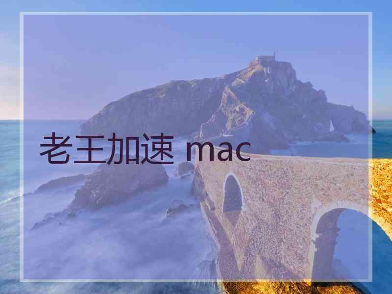 老王加速 mac