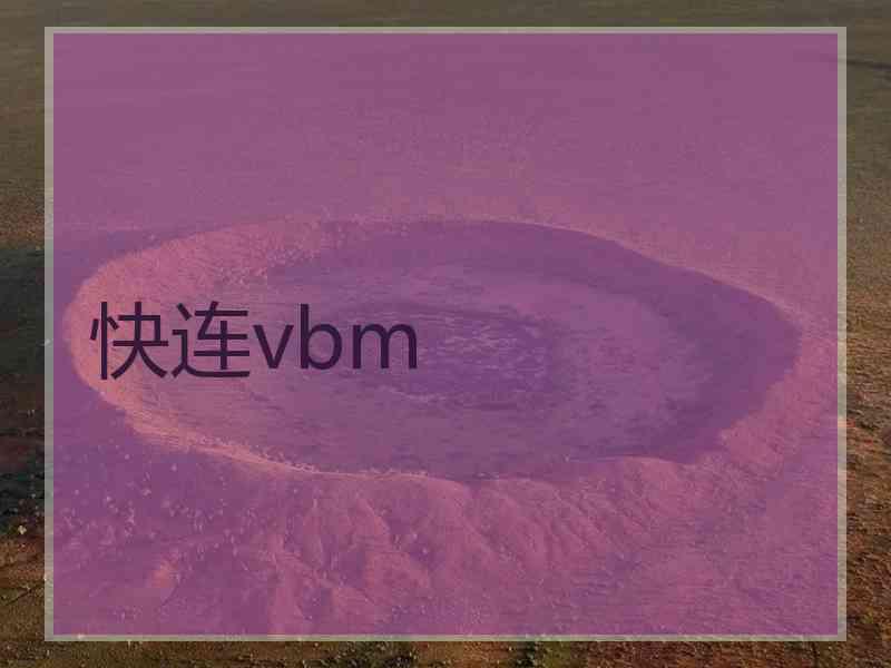 快连vbm