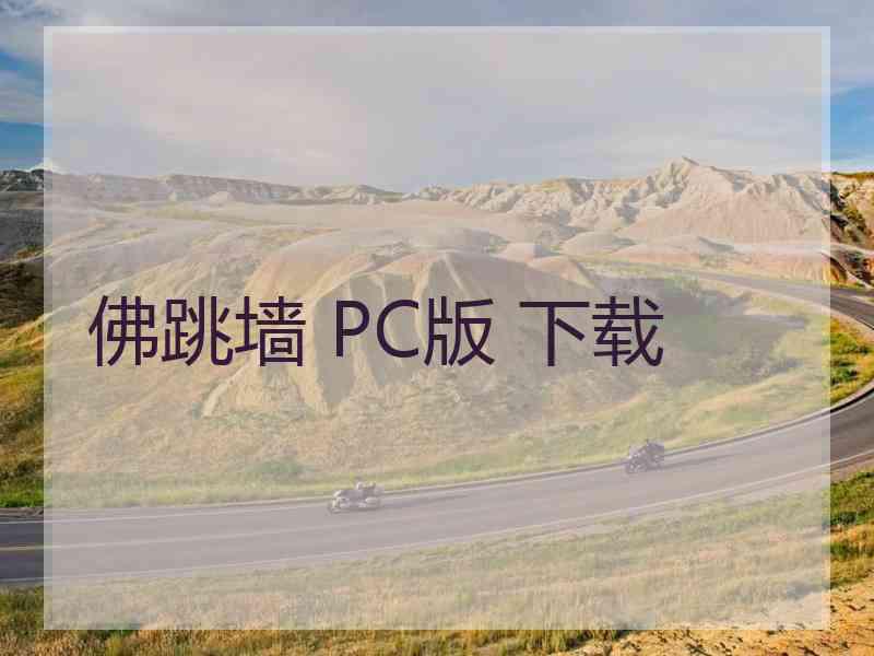 佛跳墙 PC版 下载