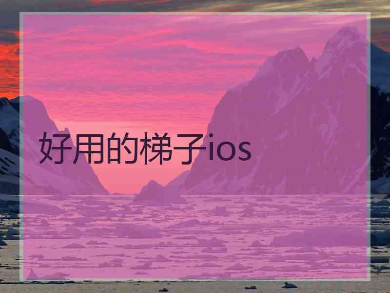 好用的梯子ios